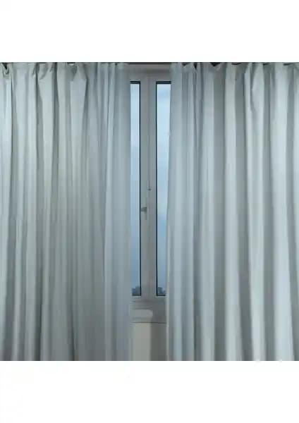 Miabella Home Kadife Fon Perde Tek Kanat 13257 Şık ve Dayanıklı Dekoratif Perde Seçeneği