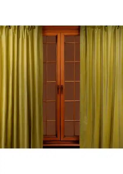 Miabella Home Kadife Fon Perde Tek Kanat 13257: Şık ve Dayanıklı İç Mekan Perdesi