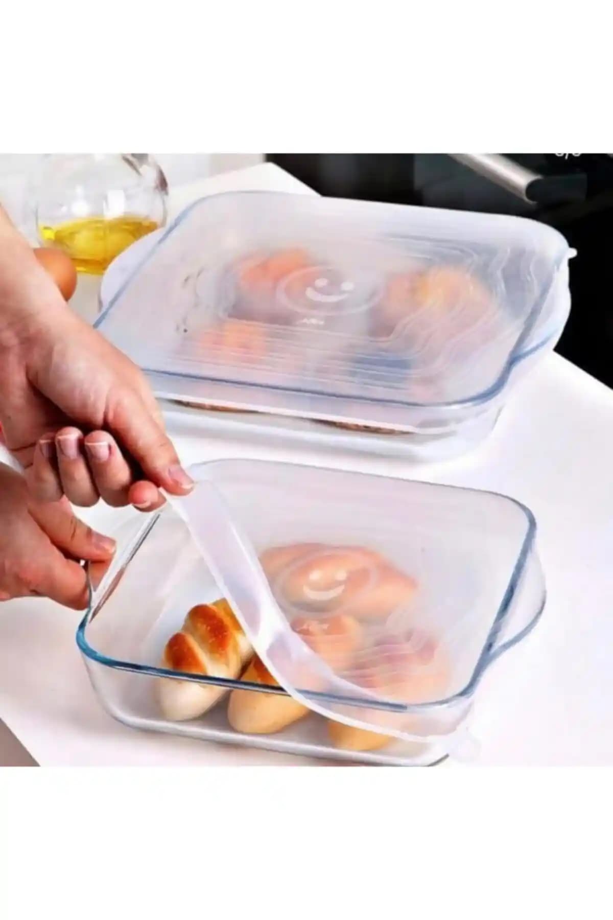 MİEN Silikon Streç Kapak Seti: Yüksek Kaliteli, Sızdırmaz ve Pratik Mutfak Çözümü