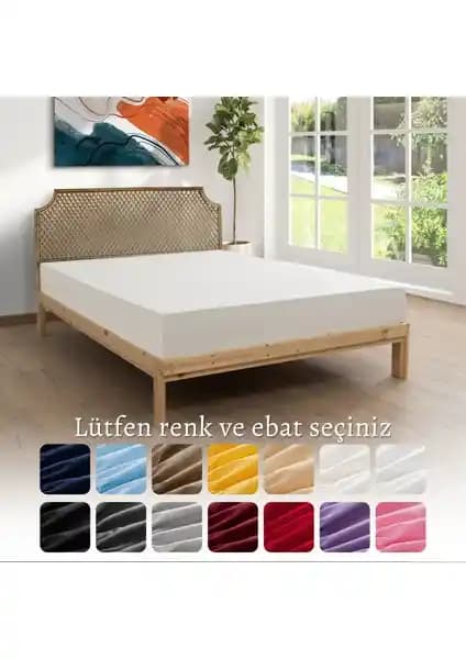 MODELHOME %100 Pamuklu Penye Çift Kişilik Lastikli Çarşaf Yatak Konforunu Artıran Şık ve Dayanıklı Tasarım