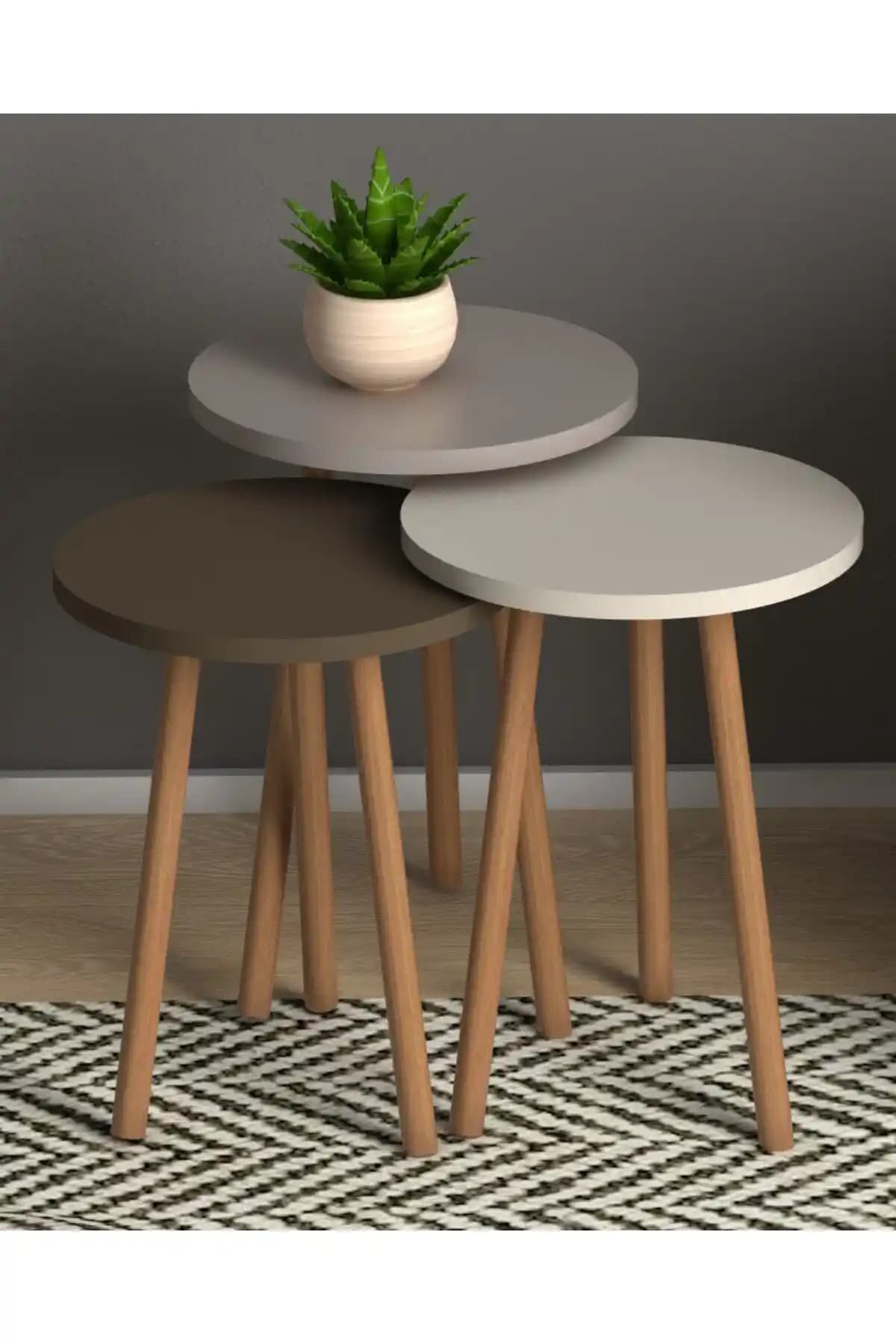 Monte Sehpa Roma Zigon Sehpa: Modern Tasarım ve Fonksiyonellik Bir Arada