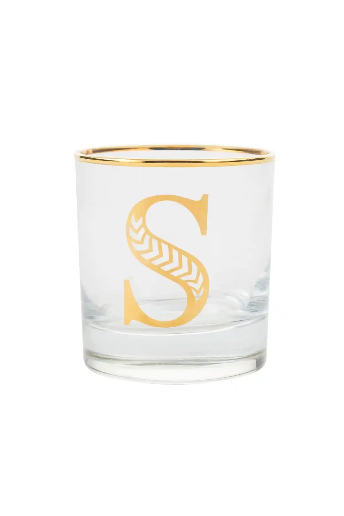 Mudo Home Monogram Bardak 300ml Şık ve Dayanıklı Cam Tasarımıyla Günlük Kullanım İçin Uygun