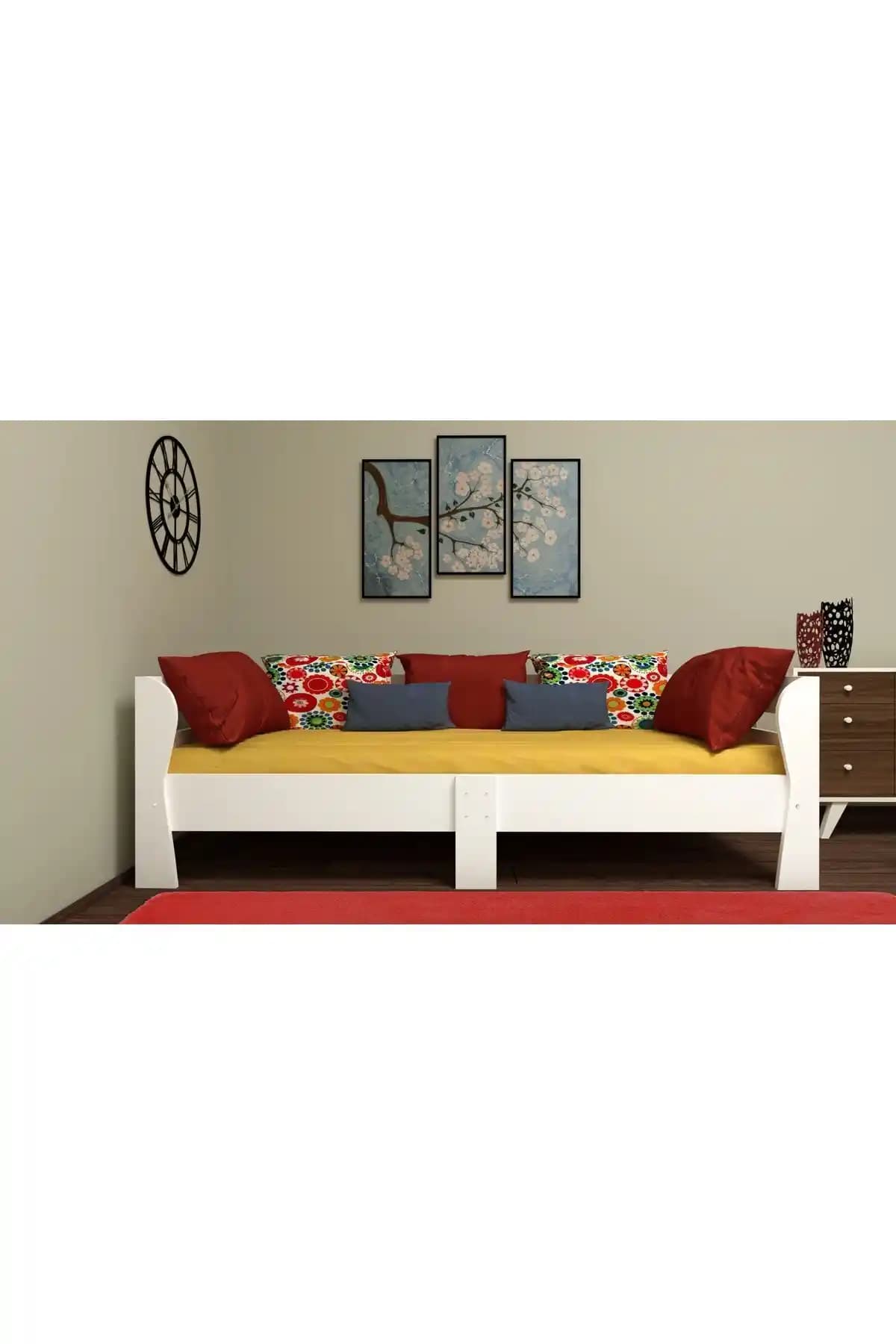 MyMob Mobilya Ahşap Baza: Modern ve Şık Tasarımıyla Dayanıklı Yatak Temeli