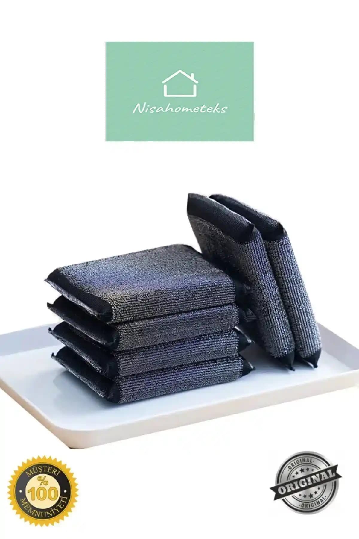 Nisahometeks Paslanmaz Tel Bulaşık Süngerleri Seti Mutfakta Hijyen ve Pratiklik Sağlar