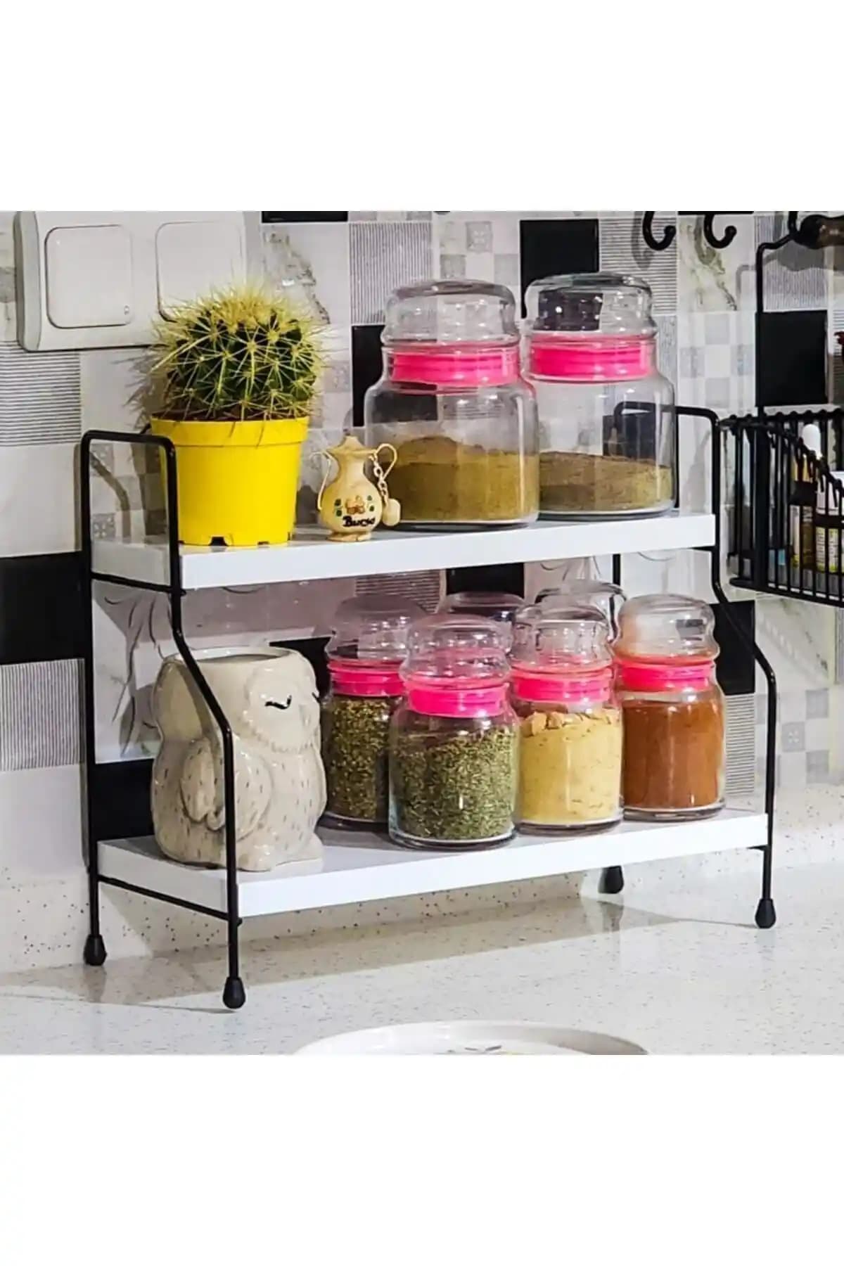 Omekan Nova Mutfak Rafı: Modern ve Çok Amaçlı Tezgah Üstü Düzenleyici
