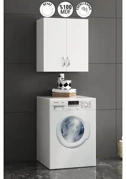 Özceden Çamaşır Makinesi Üst Dolabı: Modern ve Dayanıklı Depolama Çözümü