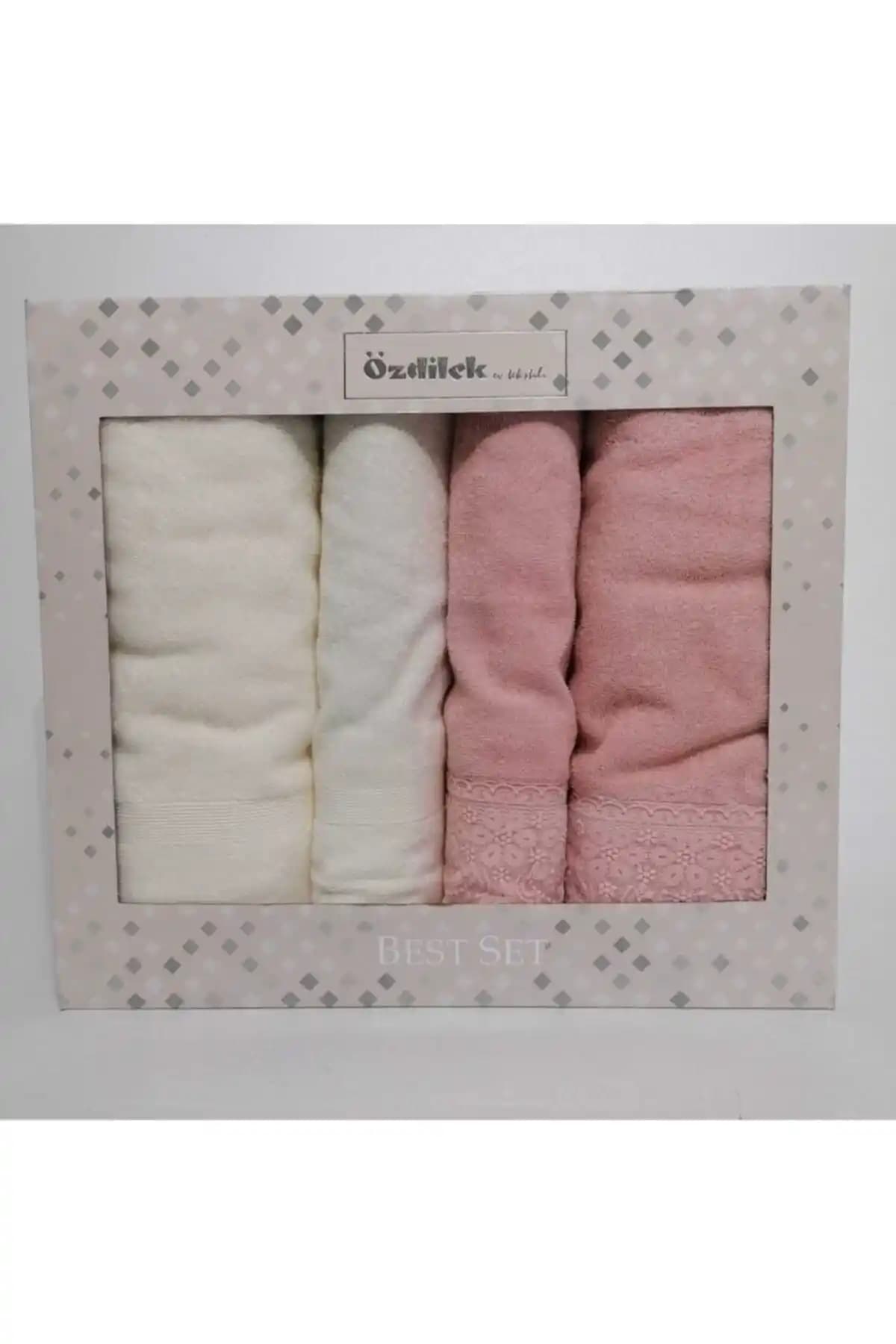 Özdilek Orkide Best Set Hamam Takımı Şık ve Konforlu Modern Banyo Aksesuarları