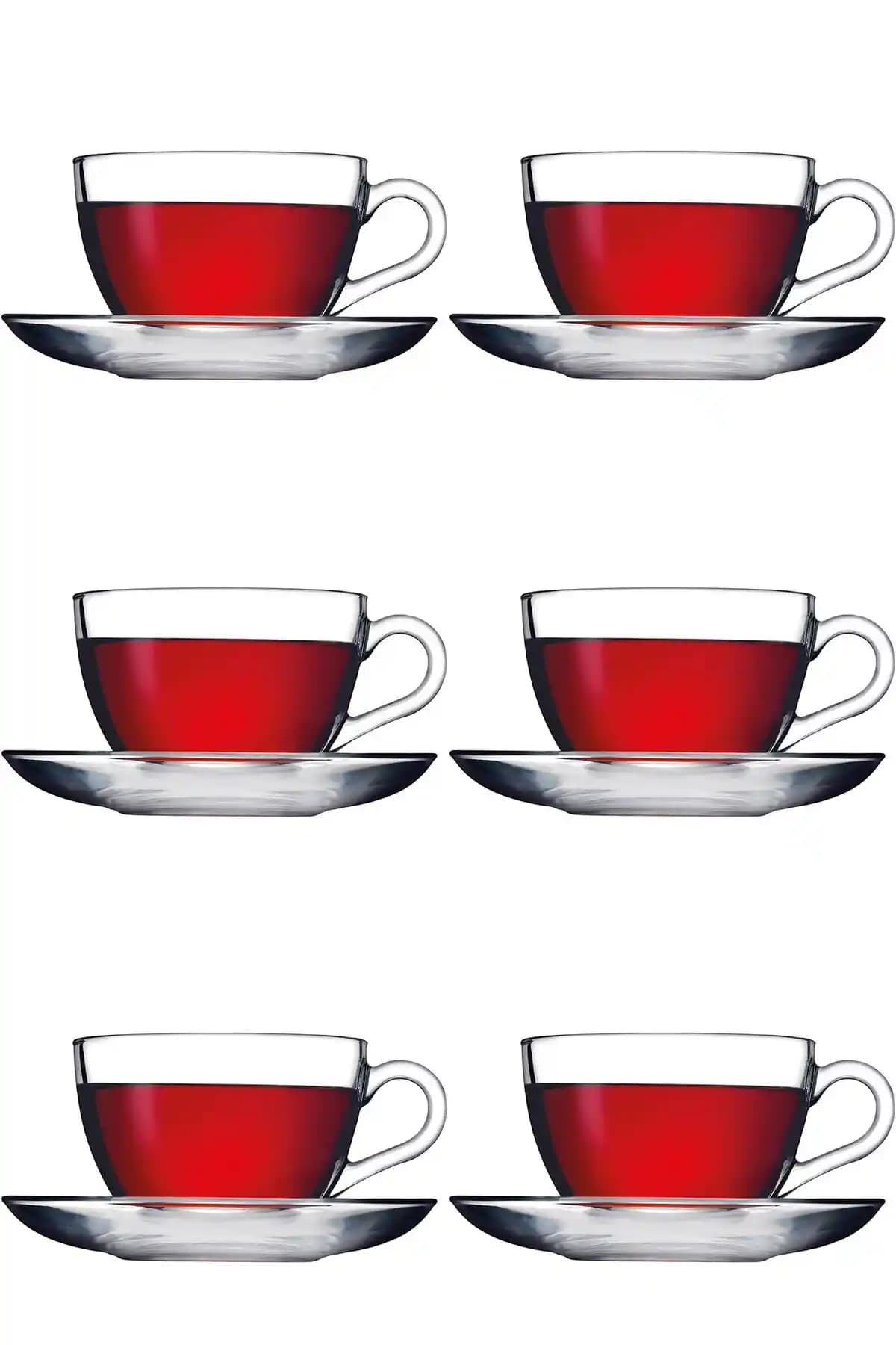 Paşabahçe Basic 6'lı Set Çay ve Kahve Fincan Takımı Şıklık ve Dayanıklılık Sunar