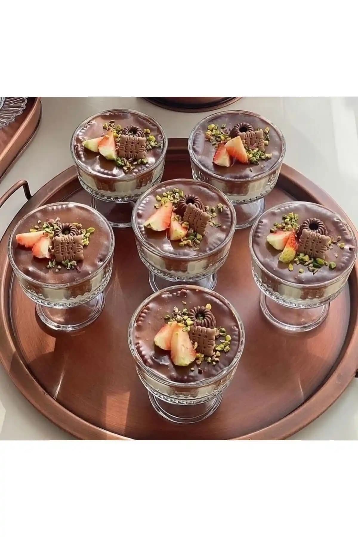 Paşabahçe Elysia Magnolia 6'lı Cam Kase Seti Estetik ve Çok Amaçlı Kullanım İçin