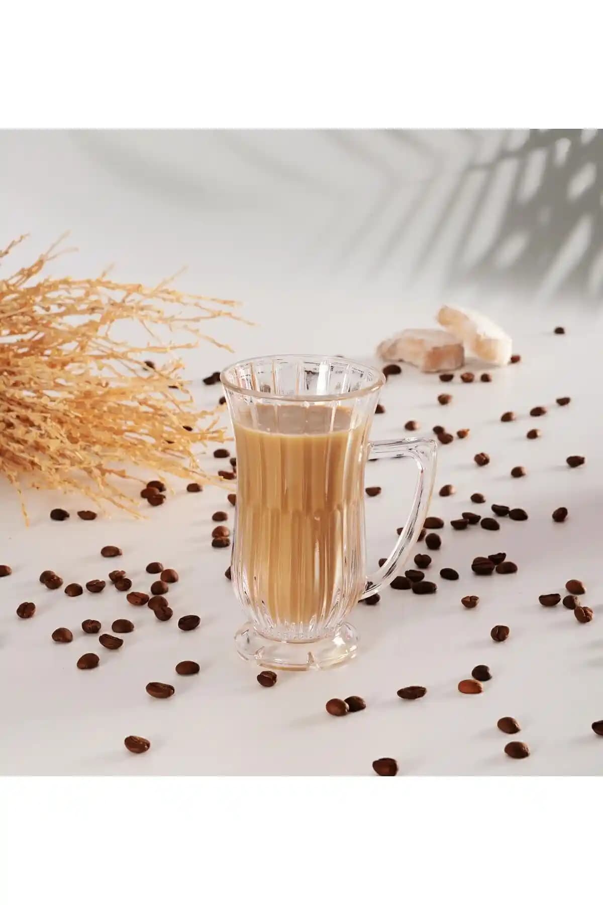 Paşabahçe Glamour Keyif Kulplu Çay Bardağı Seti Şık ve Dayanıklı Tasarım Özellikleri