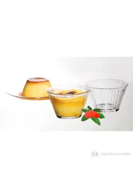 Paşabahçe Krem Karamel Kase Seti 6'lı: Estetik ve Fonksiyonel Sunum Çözümü