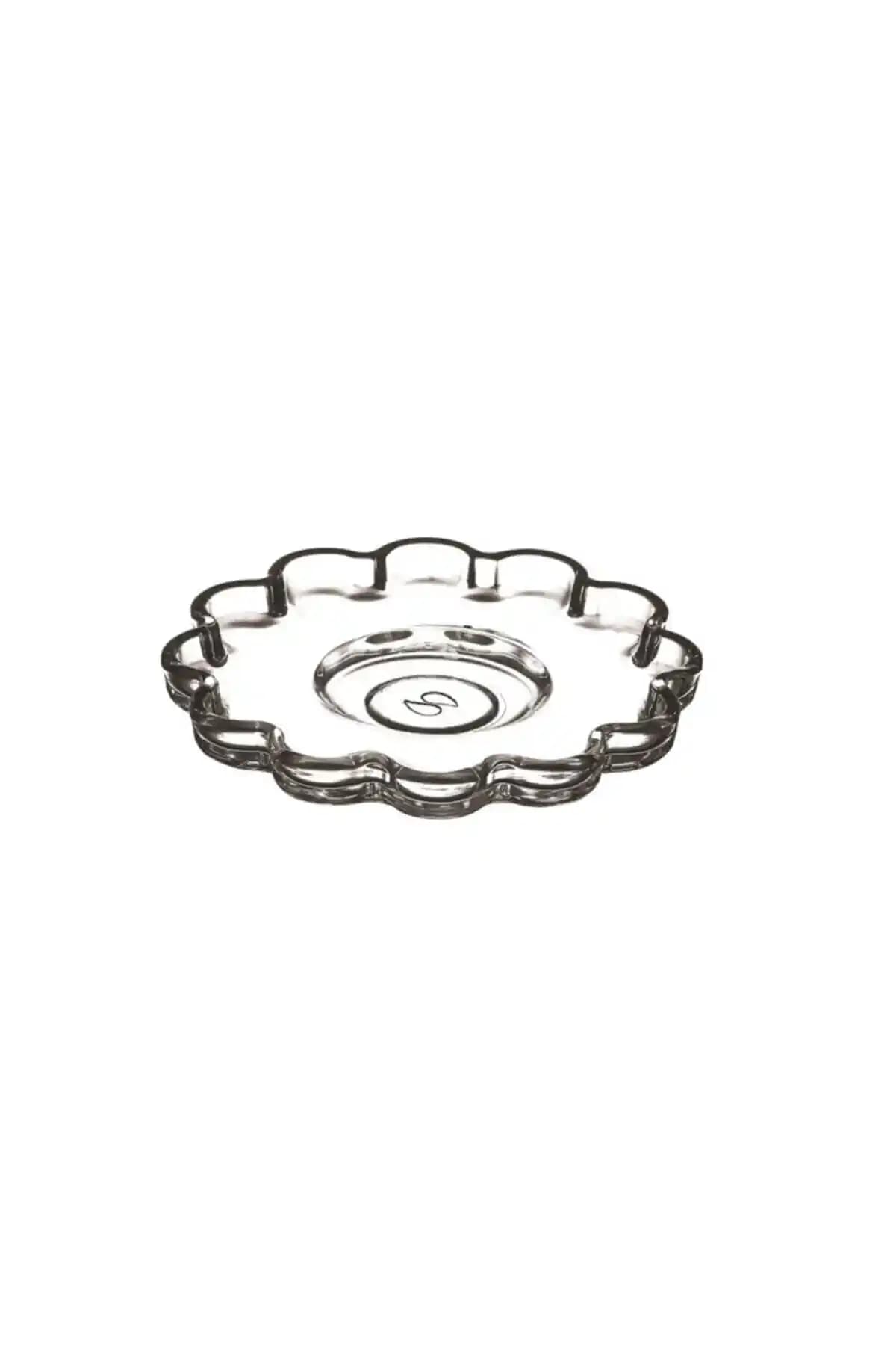 Paşabahçe Papatya Çay Tabağı Seti Zarif ve Pratik Kullanım Sunar