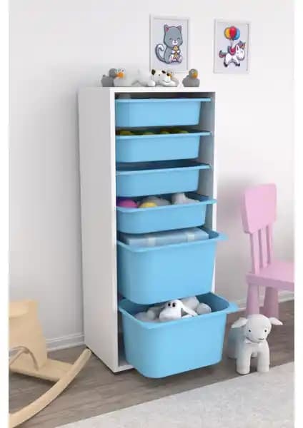 Pratico Cara Çok Amaçlı Dolap: Modern ve Dayanıklı Çok Yönlü Depolama Çözümü