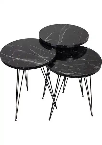 Renk Mobilya Mermer Zigon Sehpa: Modern Tasarım ve Dayanıklılık Bir Arada