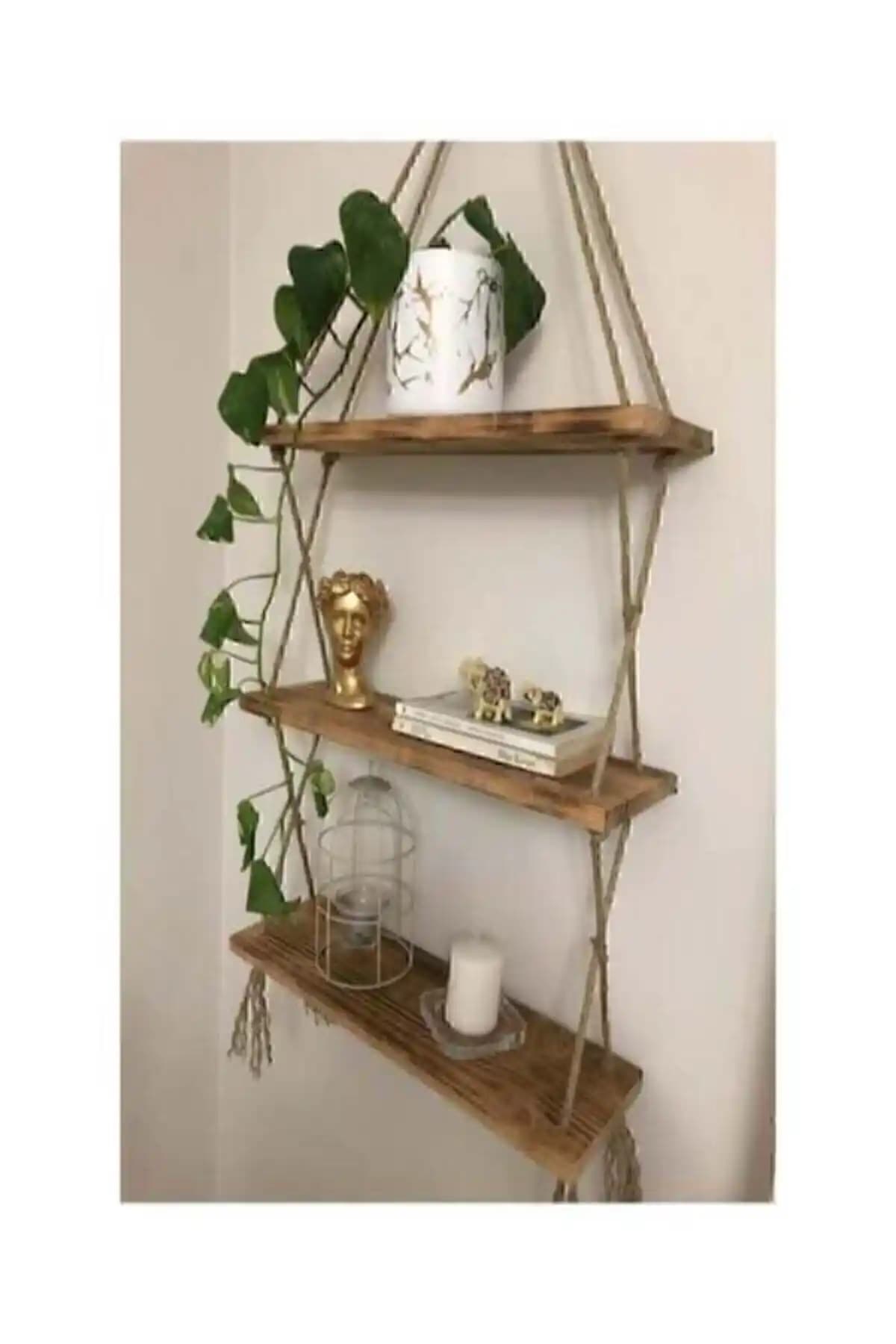 Retroelektrik Ahşap Dekoratif Raf: Modern ve Dayanıklı Tasarım Özellikleri