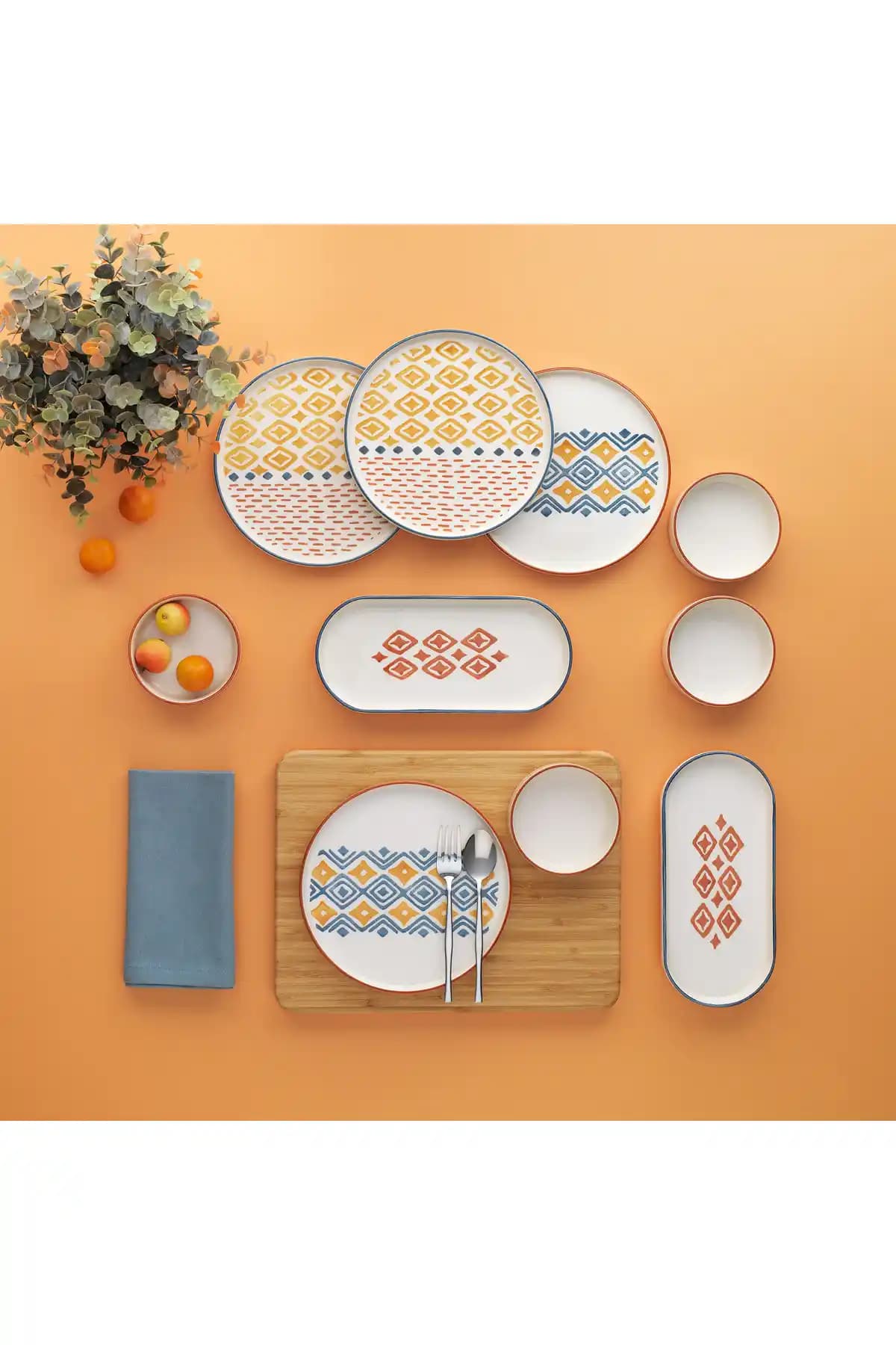 Schafer Sunny 4 Kişilik Kahvaltı Takımı Modern ve Sağlıklı Tasarım Özellikleri