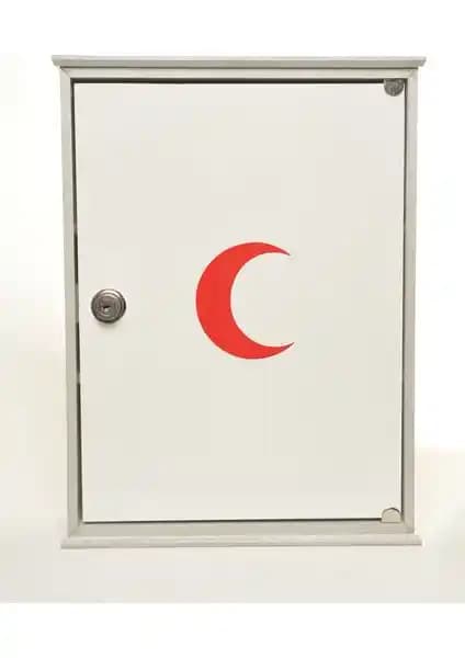 Selena Kilitli Ahşap Ecza Dolabı: Güvenli ve Estetik Sağlık Malzemeleri Saklama Çözümü