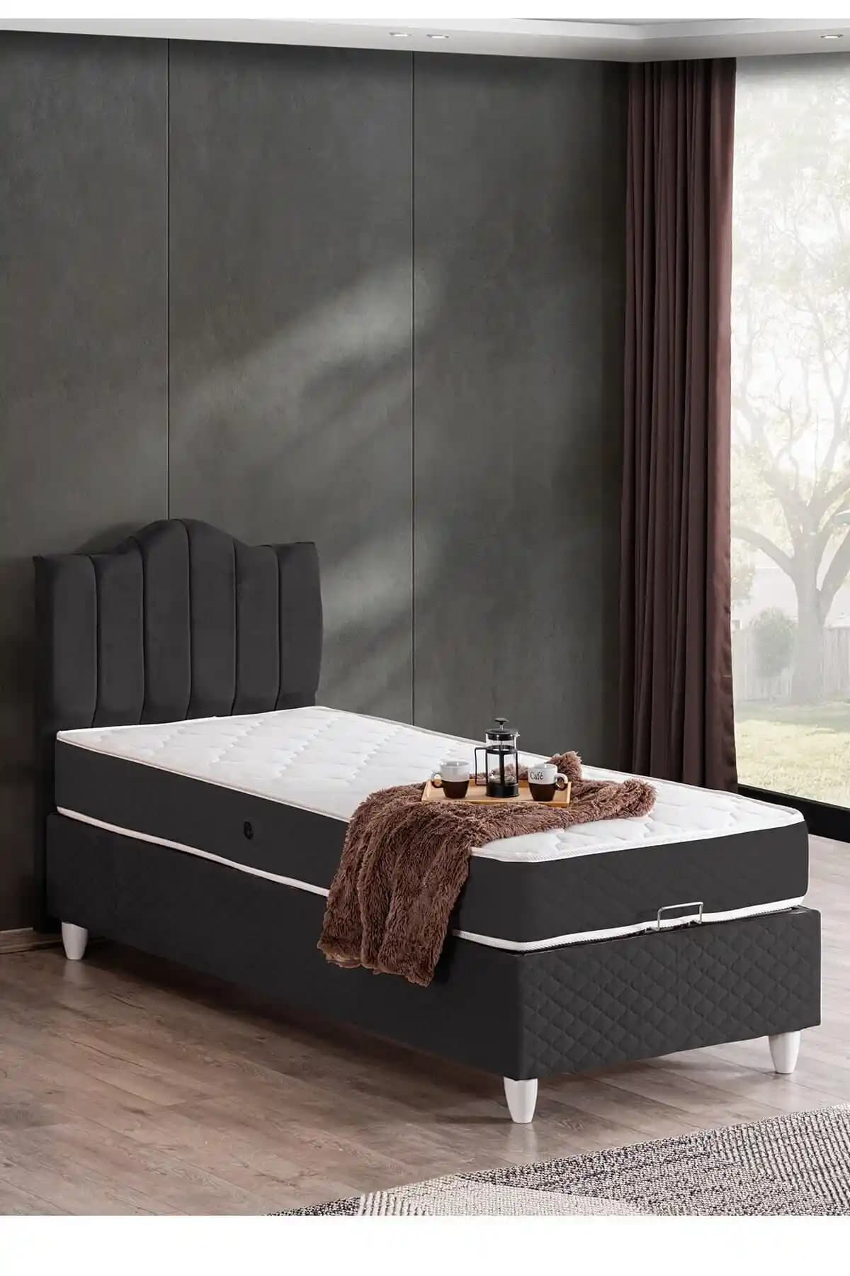 Setay Baza ve Başlık Takımı: Modern ve Fonksiyonel Yatak Odası Mobilyası Çözümü