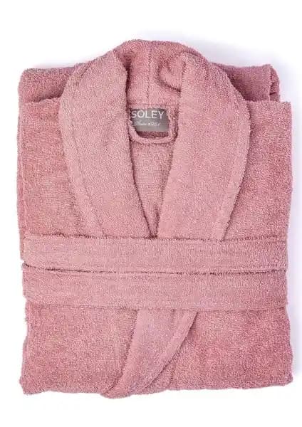 Soley Minerva Unisex Pamuklu Bornoz - Rahat ve Şık Ev Giyim Ürünü