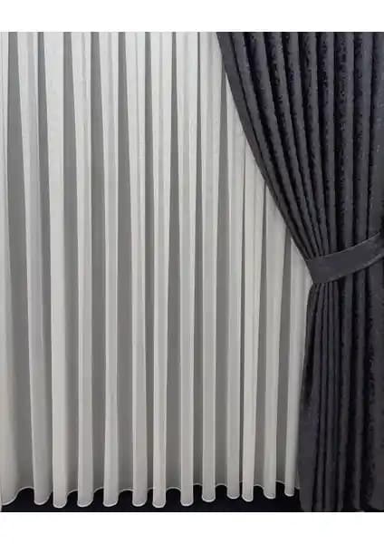 Taç Tül Titi Sık Pile 1 E 3 Perde: Estetik ve Dayanıklı Tasarım Özellikleri