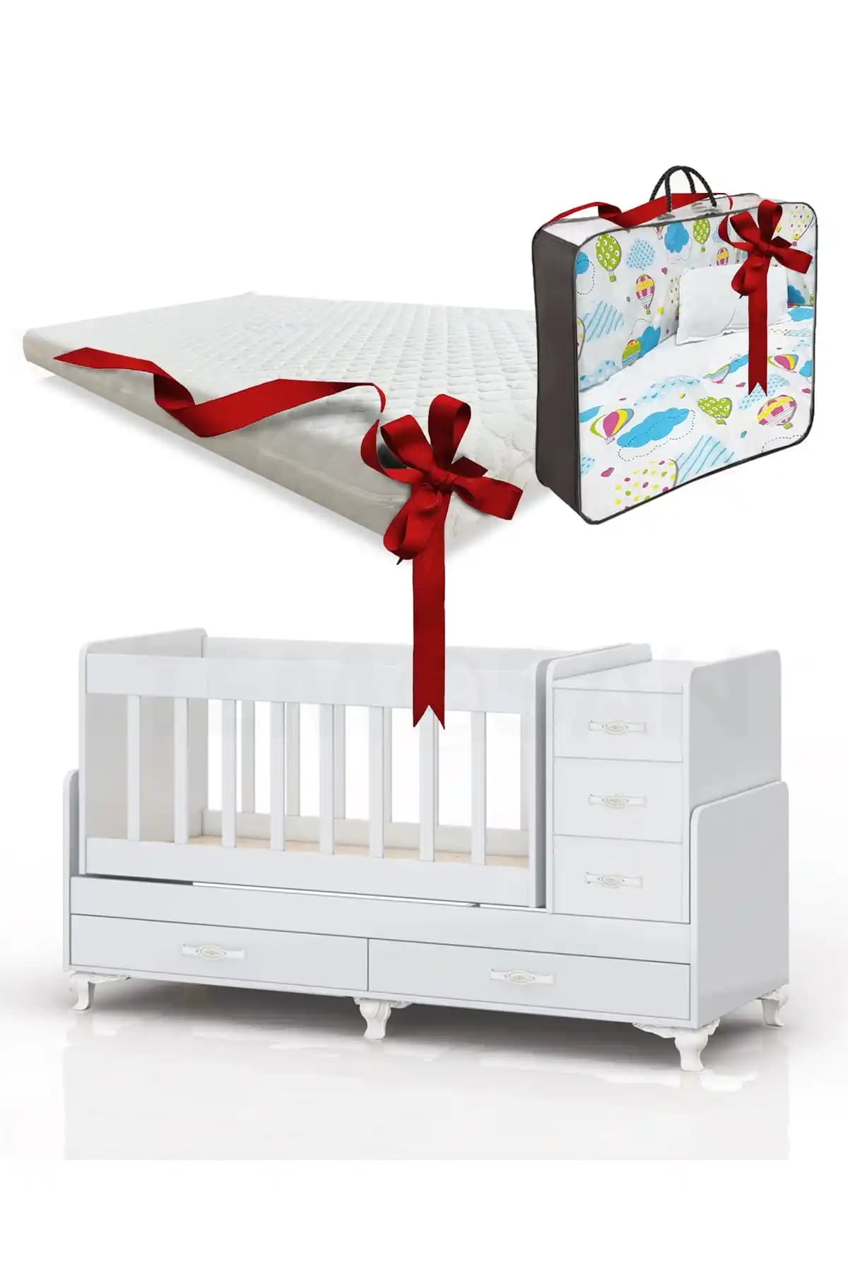 Temosan Mobilya Uyku Setli Bebek Yatağı Modern Tasarım ve Güvenlik Özellikleriyle
