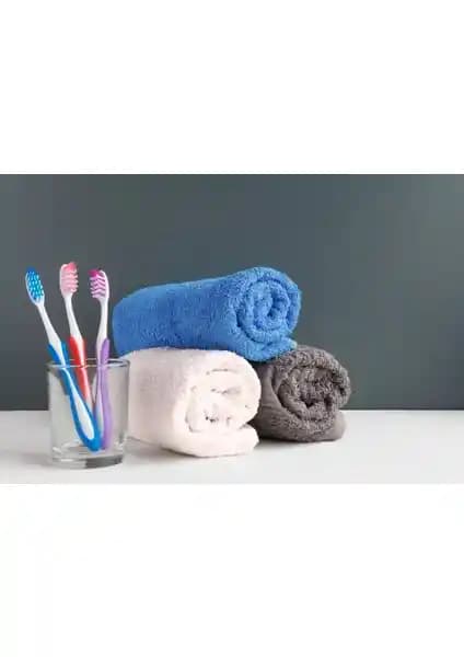 Tfex Mavi El Yüz Havlusu Otel Kalitesinde Konfor ve Şıklık Sunar