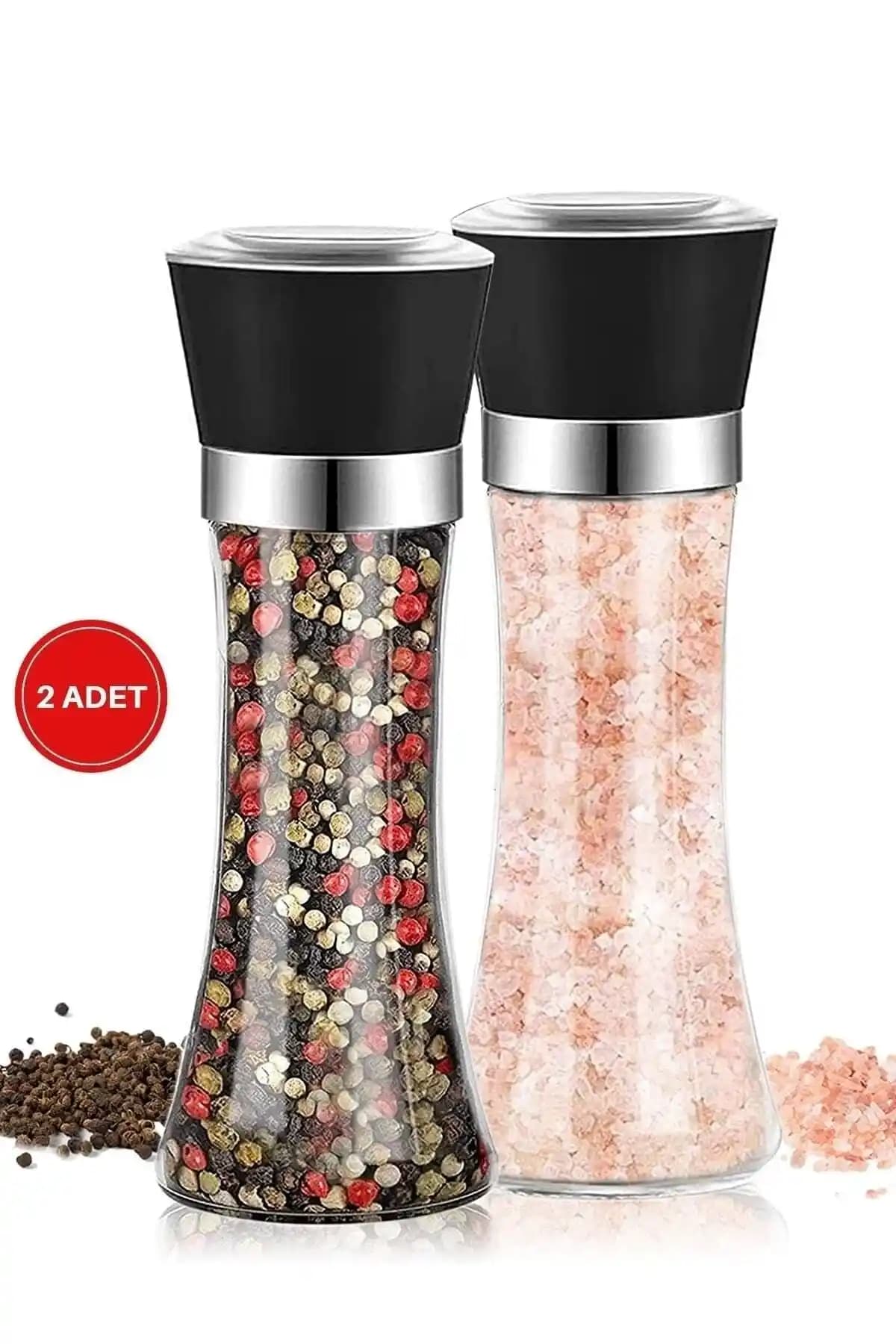 Tilbe Home Tuz Değirmeni ve Baharat Öğütücü: Şık ve Pratik Mutfak Aksesuarları