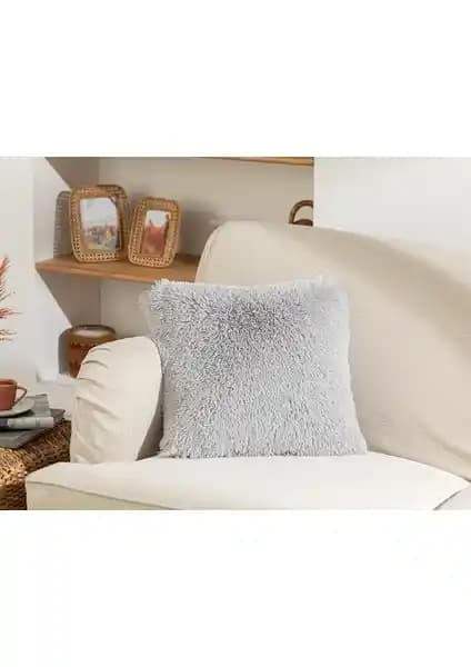 Türkçe Ev Yumuşak Peluş Yastık Kılıfı: Şıklık ve Konfor Sunan 45x45 cm Dekoratif Ürün