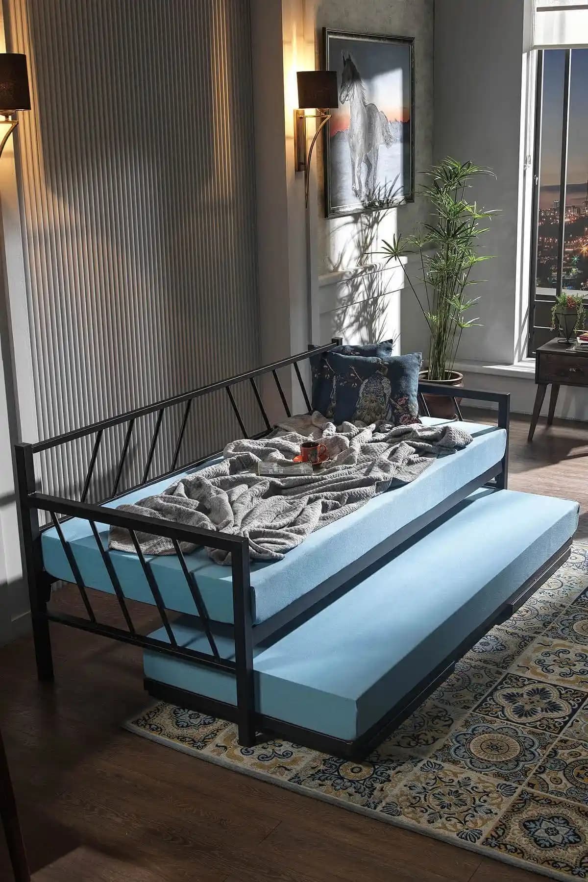 Unimet Glory Yavrulu Daybed Modern ve Dayanıklı Yatak Çözümü