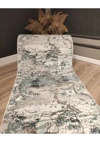 Valery Home Yıkanabilir Kaymaz Tabanlı Modern Renkli Halı Yolluk 10mm Yükseklik