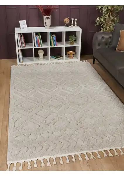 Venucci Ariana Bukleli Yu<muş>ak Peluş Post Halı: Modern ve Konforlu Ev Dekorasyonu İçin İdeal