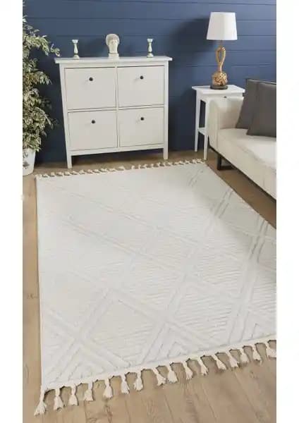 Venucci Quincey Bukleli Yu<muş>ak Peluş Post Halı: Modern ve Konforlu Tasarım