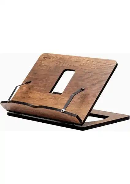 Vigo Wood Ahşap Kitap ve Tablet Standı: Ergonomik ve Çok Yönlü Kullanım İçin Tasarlandı