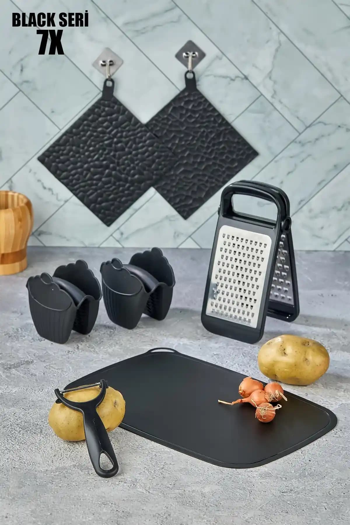 Vipgross 7 Parça Pratik Mutfak Seti: Şık ve Fonksiyonel Tasarım Özellikleri