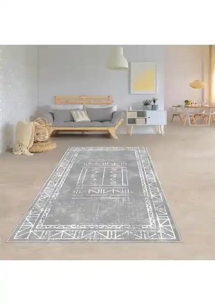 West Home Dijital Baskılı Yıkanabilir Kaymaz Taban Halı Modern ve Sağlıklı Tasarım