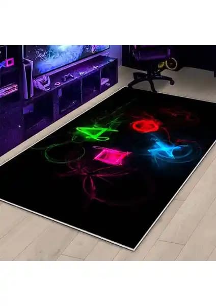 West Home Gamer Halı: Modern Tasarım ve Yüksek Kaliteyle Oyun ve Genç Odaları İçin Uygun