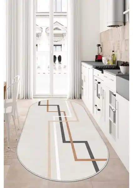 West Home Yıkanabilir Kaymaz Leke Tutmaz Salon Halısı Modern Tasarım ve Pratik Kullanım