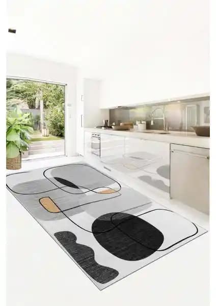 West Home Yıkanabilir Kaymaz Leke Tutmaz Salon Halısı Modern ve Sağlıklı Tasarım Özellikleri