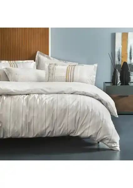 Yataş Pamena Ranforce Tek Kişilik Nevresim Seti Gri Renkli Şık ve Dayanıklı Tasarım