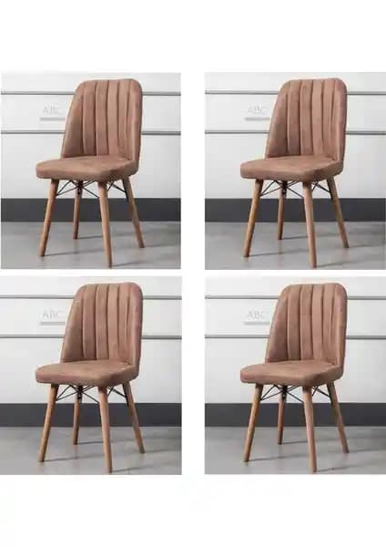 Yonga Concept Karegold Sandalye Serisi Modern Tasarım ve Dayanıklı Malzemelerle Üretilmiştir