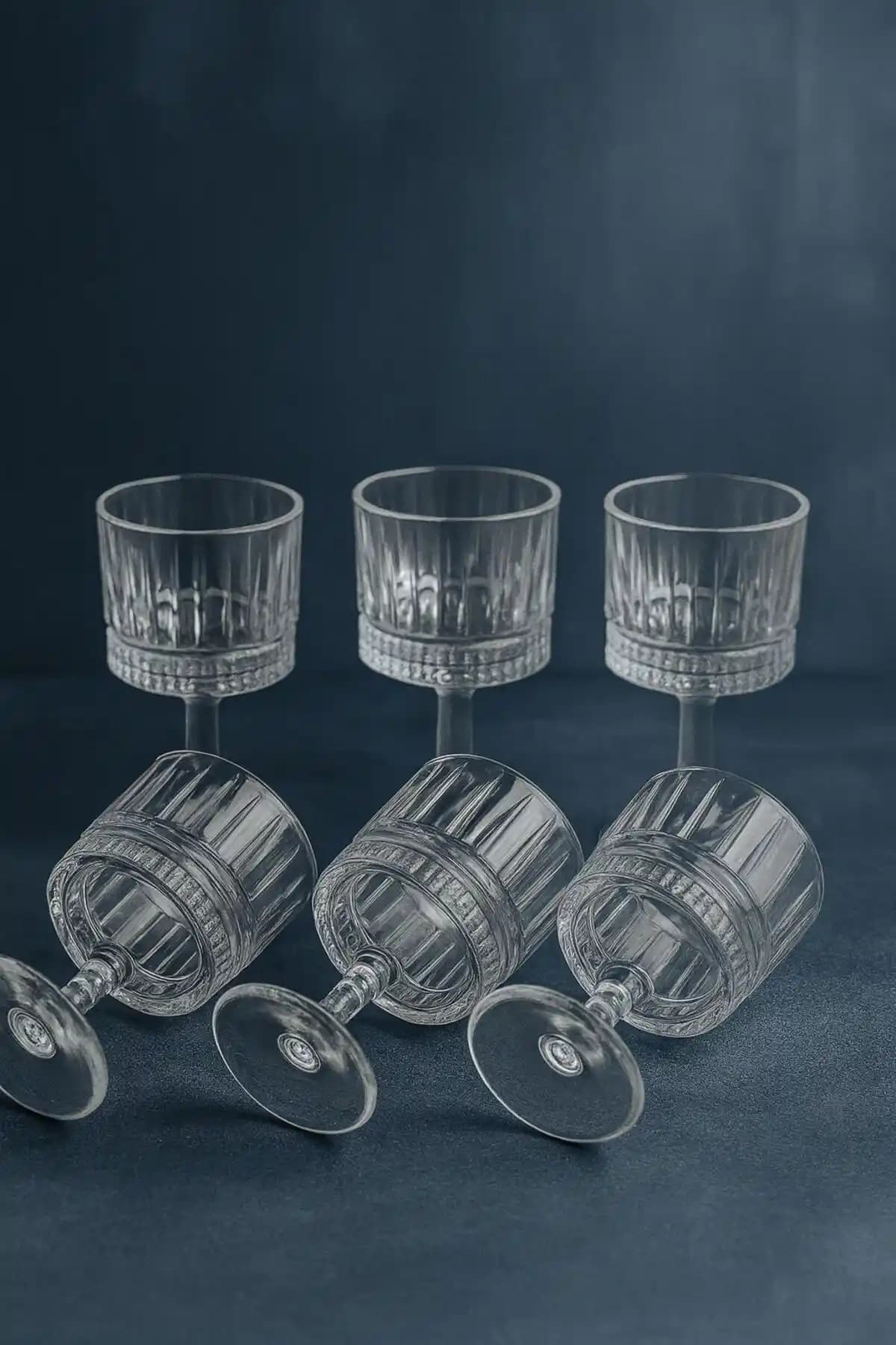 YzHome 6'lı Cam Kahve Yanı Su Bardağı Seti: Şık ve Pratik Kullanım İçin Ideal