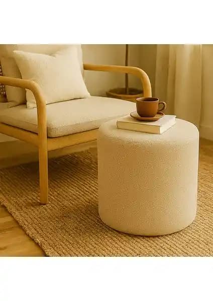 Zem Lines Puf: Modern Tasarım ve Konfor Sunan Şık Oturma ve Dekorasyon Parçası