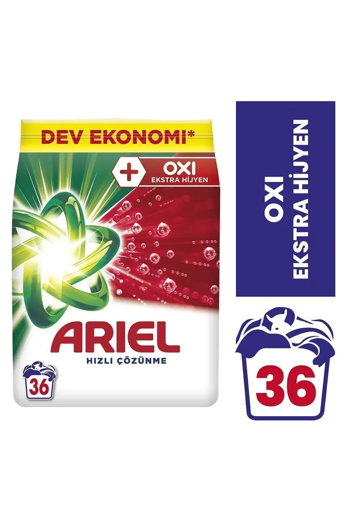 Ariel Oxi 5,5 Kg ve Ariel Toz Oxi Ekstra Hijyen Karşılaştırması 2