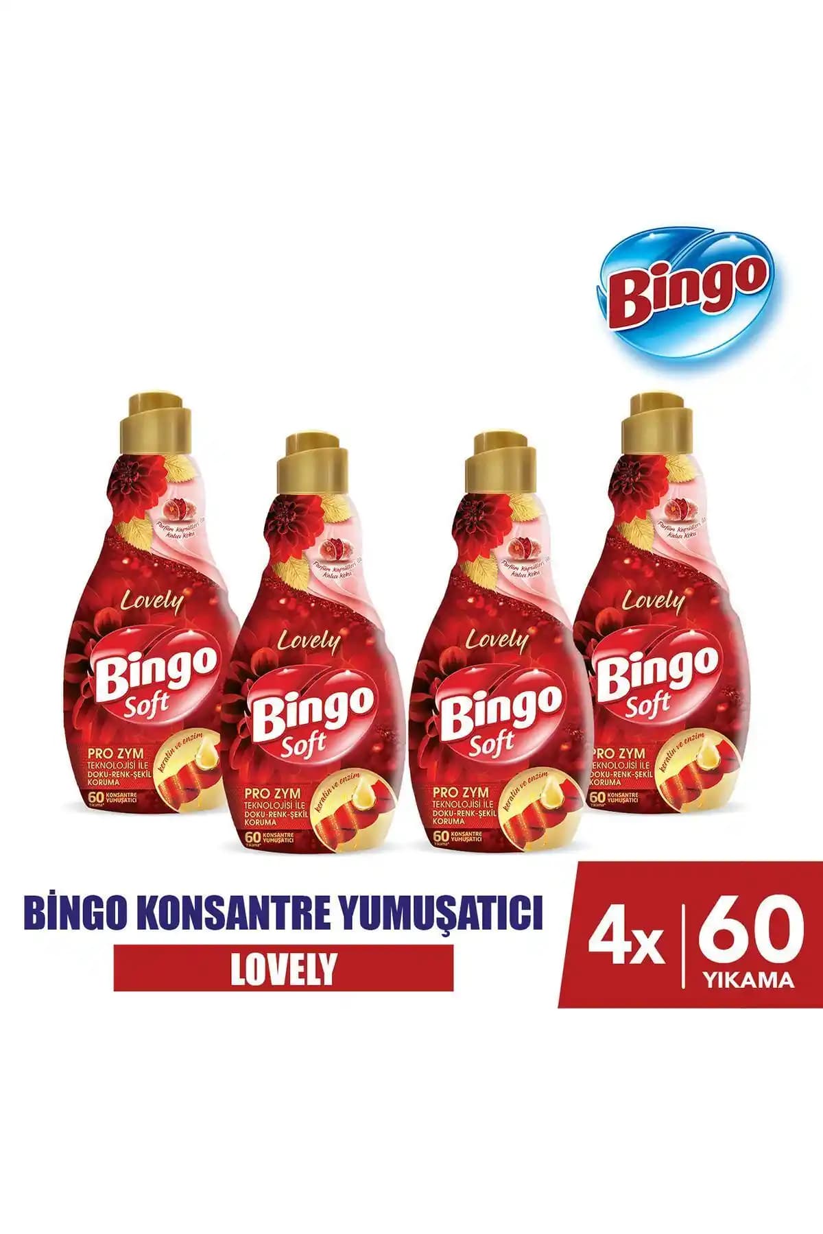 Bingo Soft Konsantre Çamaşır Yumuşatıcısı Lovely 1,44 Lt ve 1440 ml Karşılaştırması