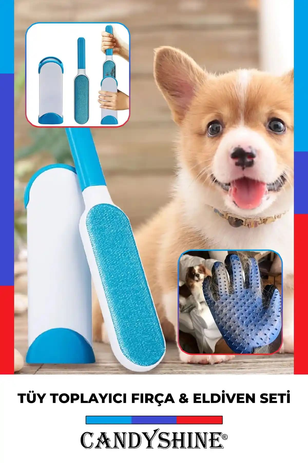 CandyShine Deluxe Mucize Temizlik Seti: Pratik ve Etkili Tüy Toplayıcı Çözüm