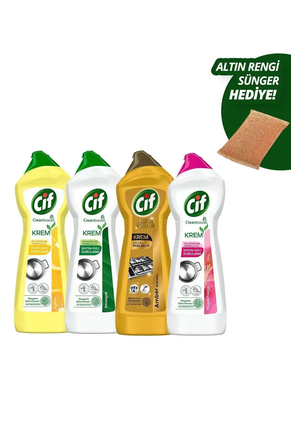 2025'te Ev Temizliğinde Devrim: Cif Krem Altın Işıltısı ile Tanışın