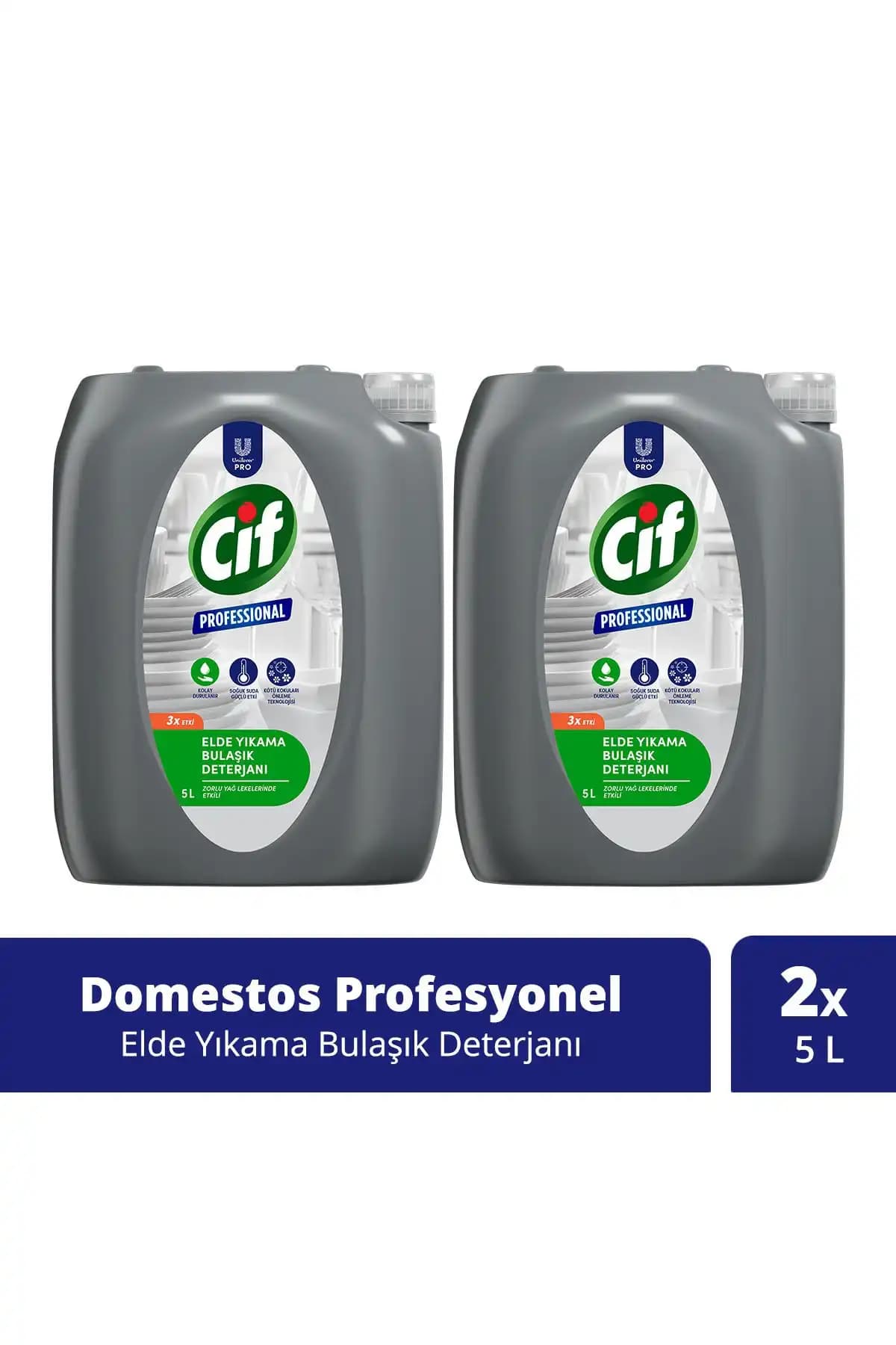 Cif Profesyonel ve DERİNSU KİMYA Elde Yıkama Deterjanları Karşılaştırması 1