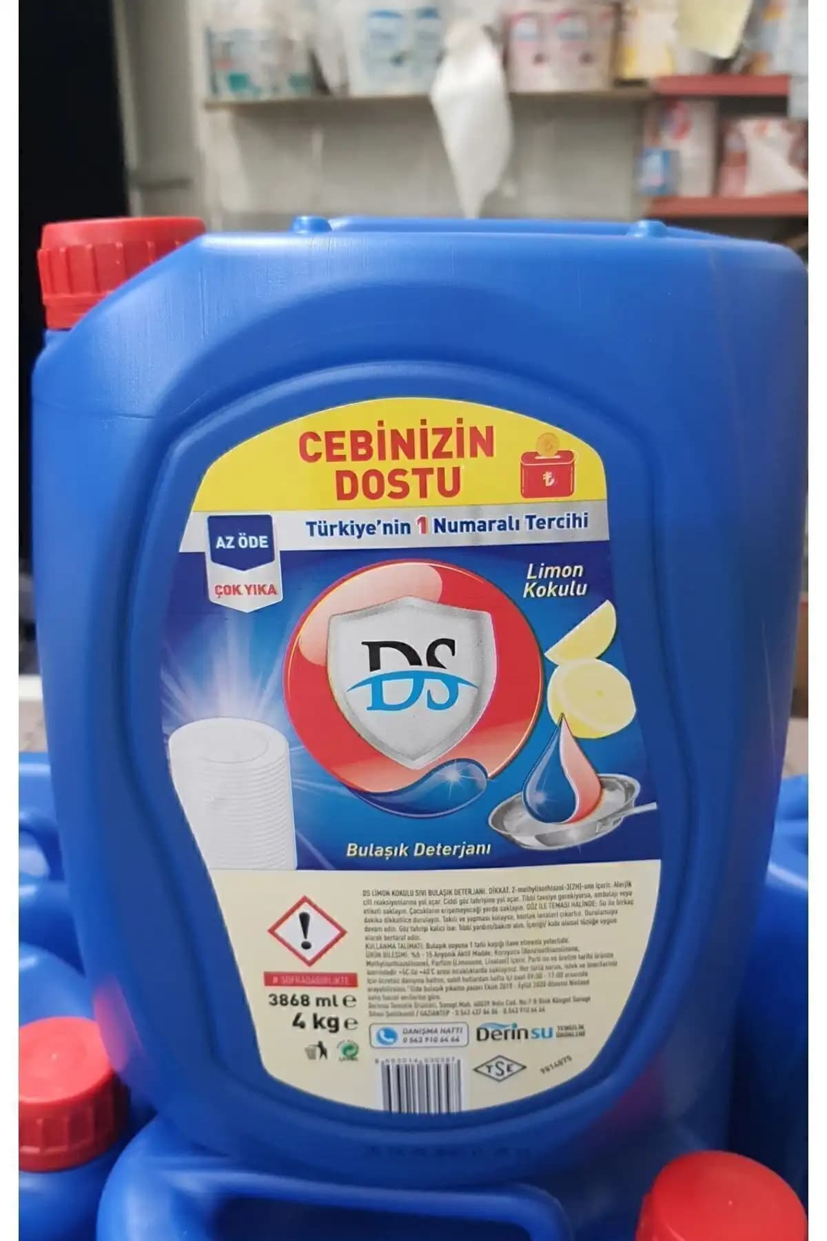 Cif Profesyonel ve DERİNSU KİMYA Elde Yıkama Deterjanları Karşılaştırması 2