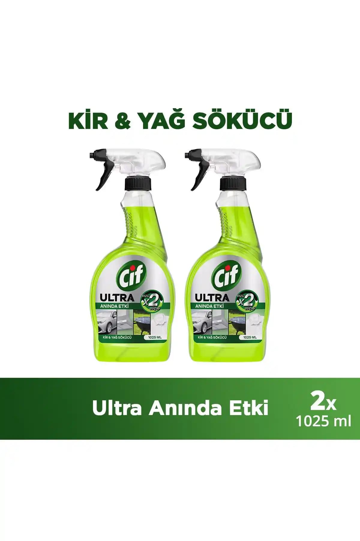Cif Ultra Anında Etki Kir ve Yağ Çözücü: Güçlü ve Hızlı Temizlik İçin En İyi Çözüm