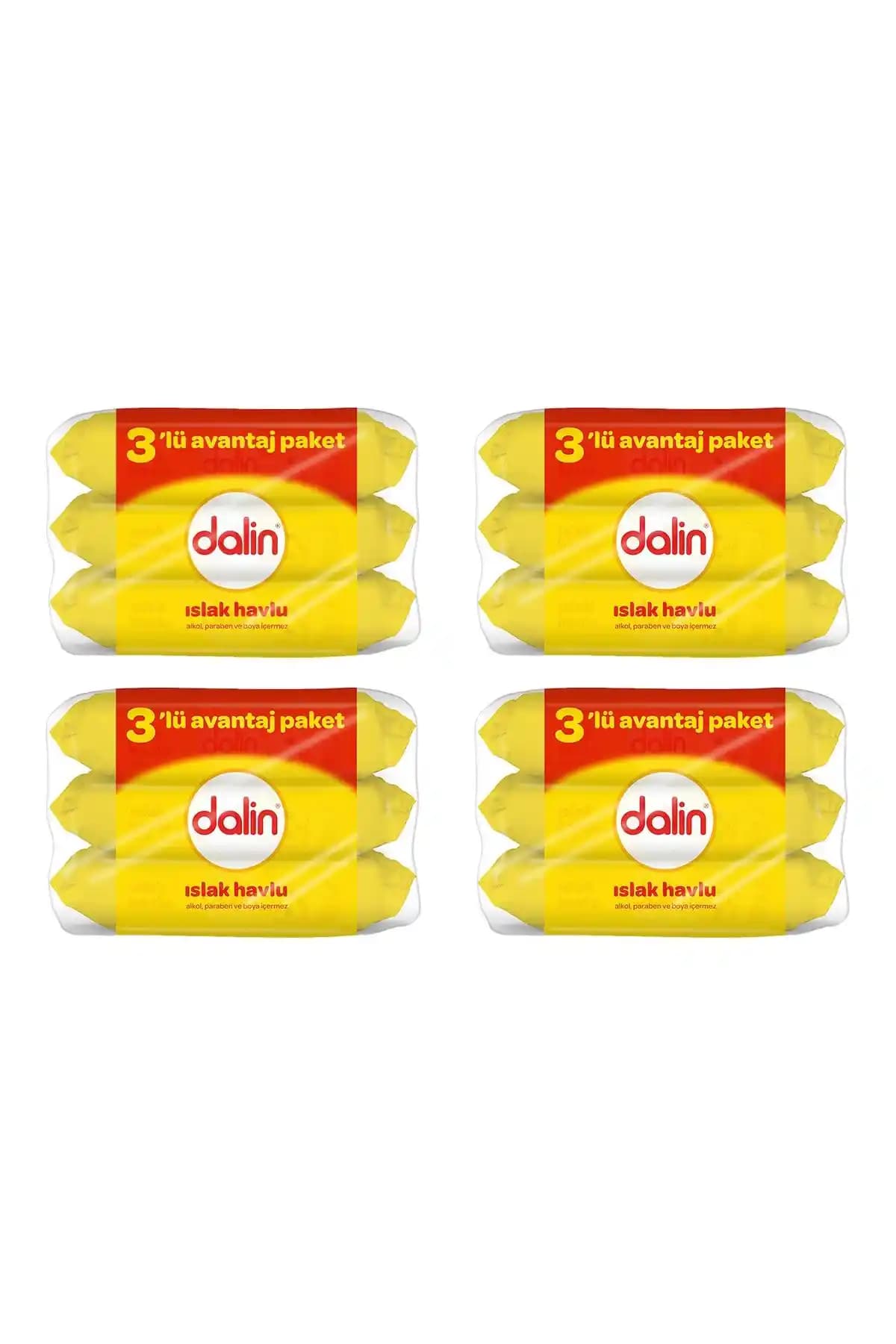 Dalin ıslak mendil: hijyen ve cilt dostu pratik temizlik ürünü, ekonomik paketler